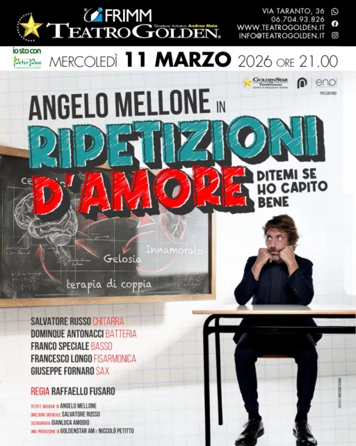 Angelo Mellone ripetizioni d'amore ph press