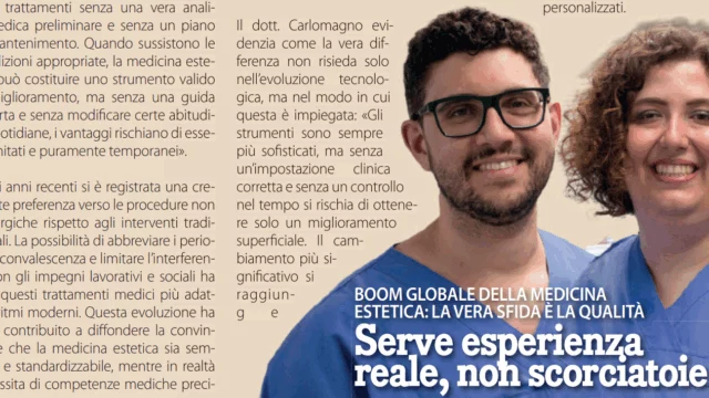 Boom globale della medicina estetica la vera sfida è la qualità ph press