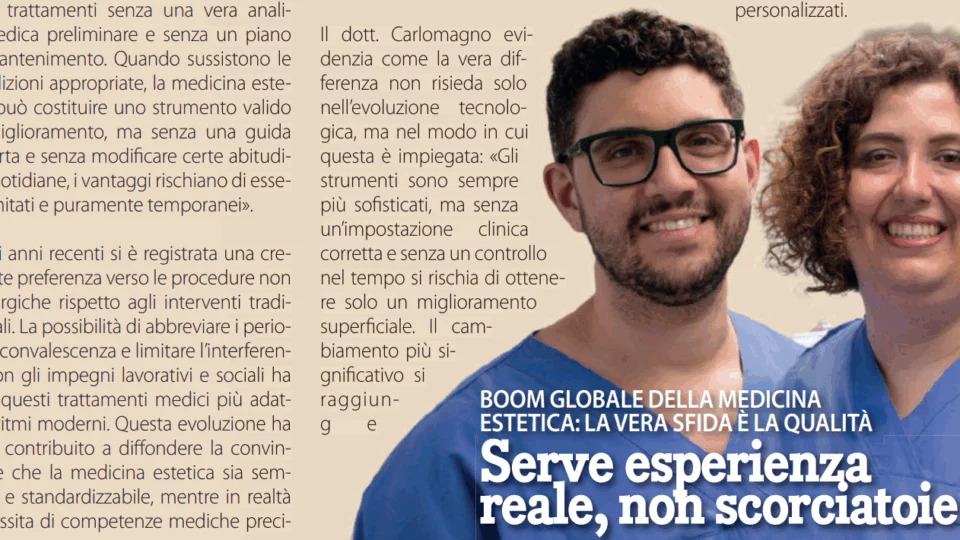 Boom globale della medicina estetica la vera sfida è la qualità ph press