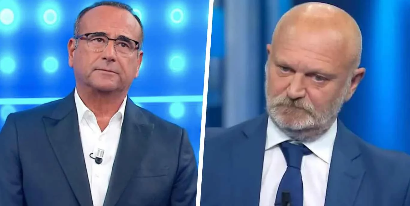 Carlo Conti parla per la prima volta dopo la polemica su Andrea Pucci