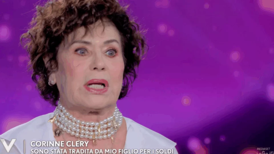 L'attrice Corinne Clery e la scelta del tutore legale