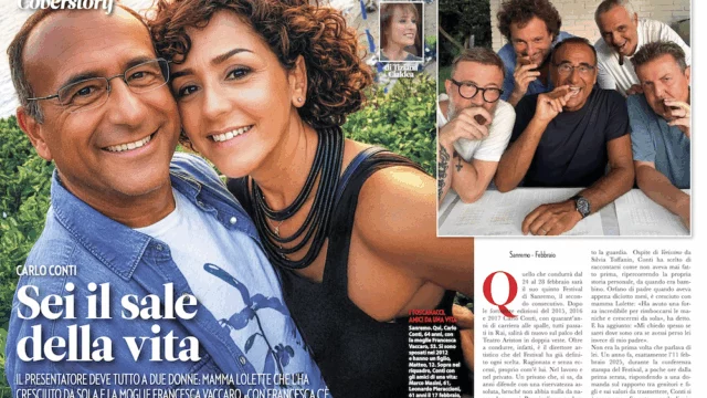 Coverstory - Carlo Conti - Sanremo