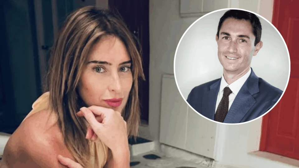 Maria Elena Boschi e Roberto Vaccarella, baci sulla neve