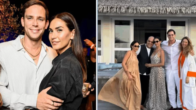 Melissa Satta e Carlo Beretta alle Maldive