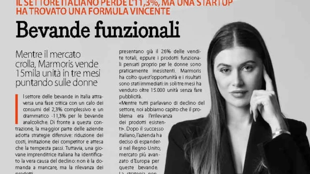 Marmoris, bevande funzionali ph press