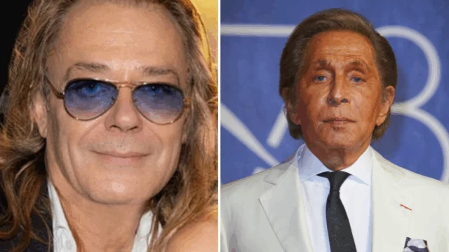 Valentino Garavani e il presunto nipote Oscar