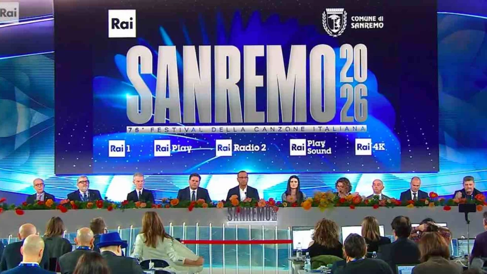 Sanremo 2026, scaletta e ordine di uscita dei cantanti della prima serata