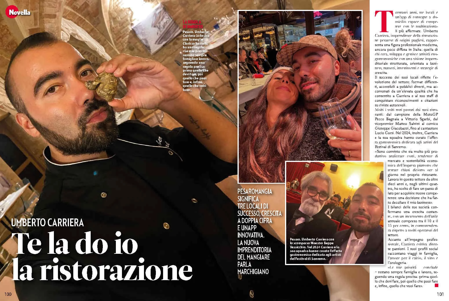 Umberto Carriera: te la do io la ristorazione