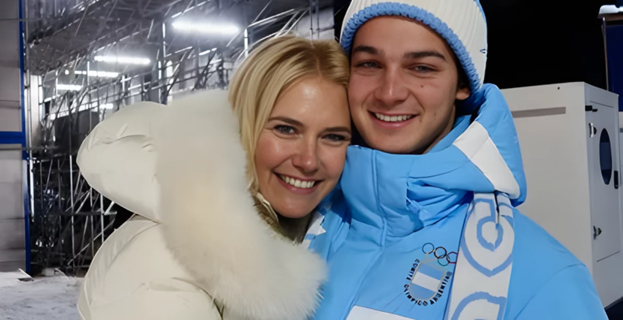 Valeria Mazza a Milano Cortina 2026: l’emozione per il figlio Tiziano Gravier al debutto olimpico