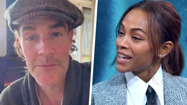 Zoe Saldana sostiene la famiglia di James Van Der Beek con un contributo economico mensile