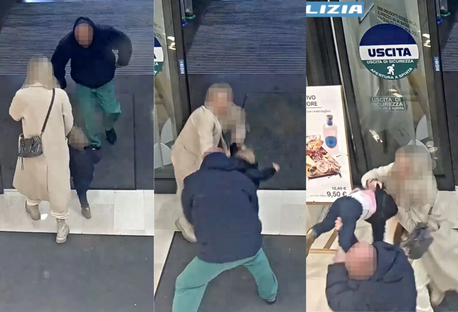 Bergamo: tenta di rapire una bimba al supermercato e le spezza un femore Bergamo: tenta di rapire una bimba al supermercato e le spezza un femore