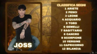 Oroscopo di Joss dal 16 al 22 marzo classifica segni - Novella 2000
