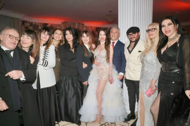 Donatella Zaccagnini Romito con alcuni ospiti