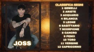 Oroscopo di Joss dal 20 al 26 aprile