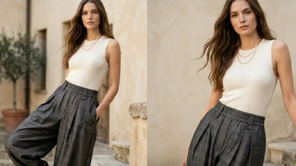 pantaloni harem a chi stanno bene come abbinarli