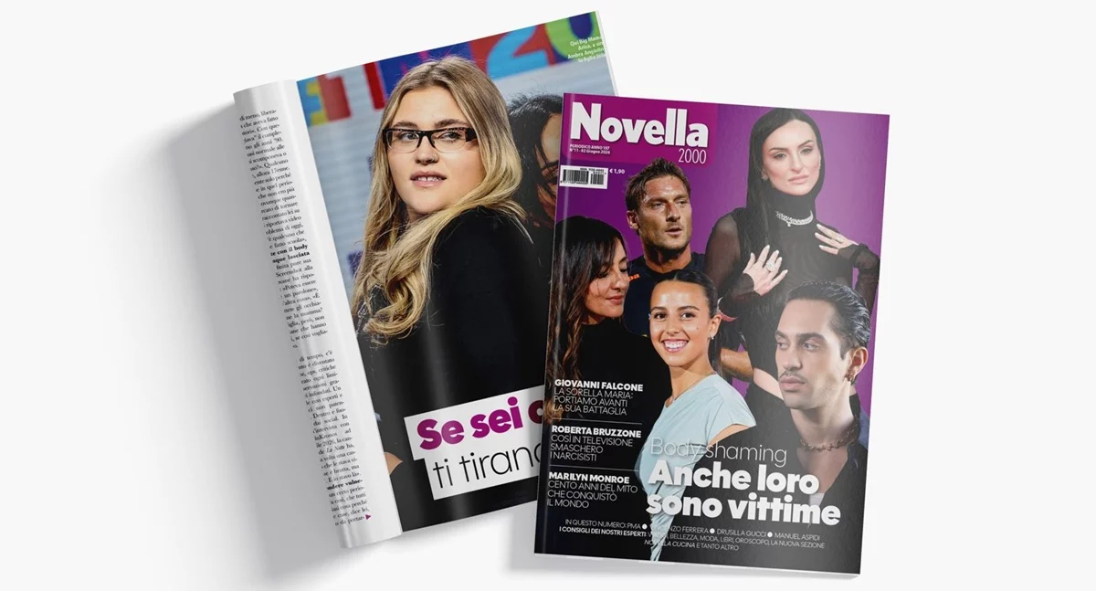 novella 2000 la violenza del body shaming e tutte le novit224 del nuovo numero da Novella2000.it novella 2000 la violenza del body shaming e tutte le novit224 del nuovo numero