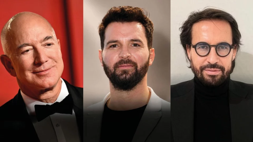 Jeff Bezos, Andrea Iervolino e Antonio Colasante