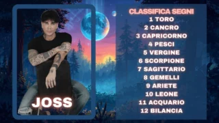 Oroscopo di Joss dal 25 al 31 maggio 2026