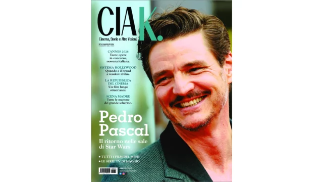 Copertina di CIAK Magazine n. 4 maggio 2026 con Pedro Pascal