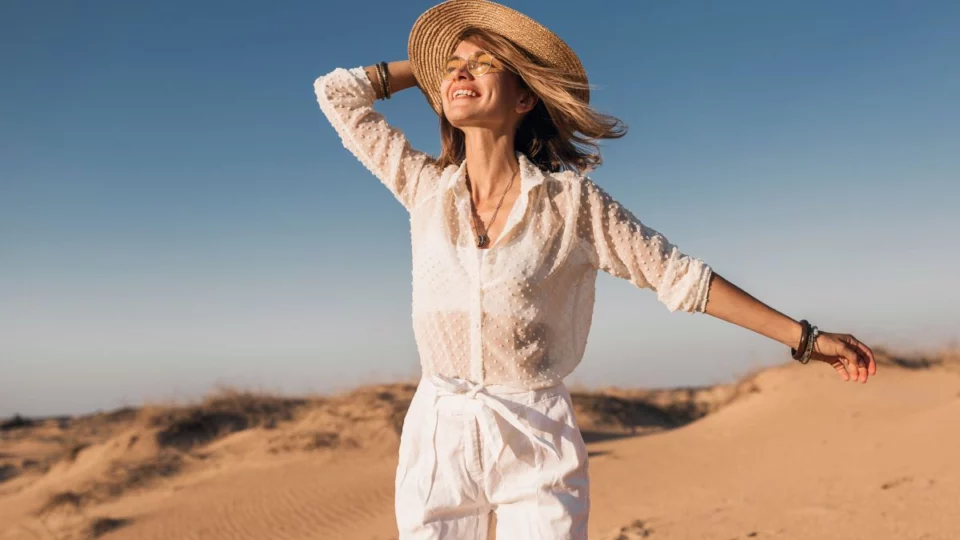 come abbinare pantalone bianco di lino