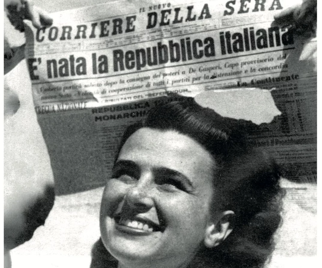 la repubblica 232 donna l8217editoriale che celebra l8217italia e il suffragio universale da Novella2000.it la repubblica 232 donna l8217editoriale che celebra l8217italia e il suffragio universale