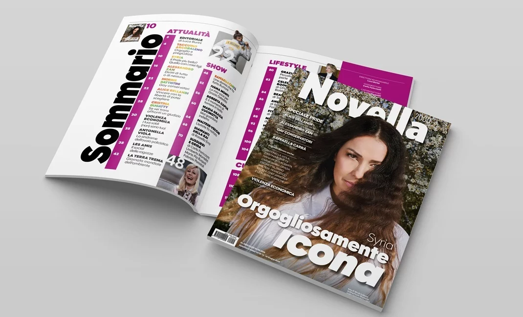 novella 2000 la copertina con syria 232 dedicata al mese del pride tutte le novit224 da Novella2000.it novella 2000 la copertina con syria 232 dedicata al mese del pride tutte le novit224
