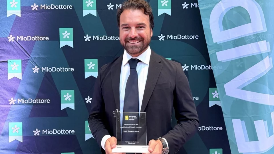 MioDottore Awards, Giovanni Alongi ancora sul podio, è l'angiologo più apprezzato d’Italia