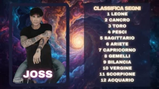 Oroscopo di Joss dal 15 al 21 giugno