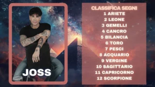 Oroscopo di Joss dal 7 al 14 giugno