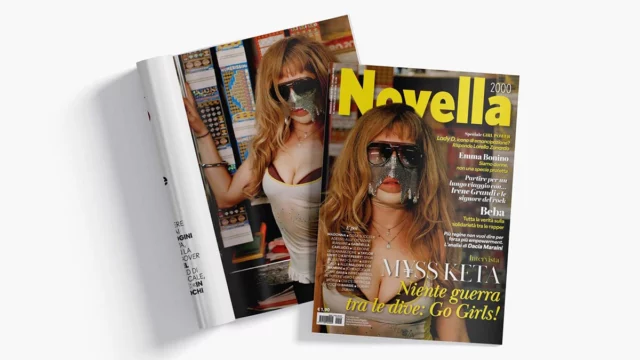 Copertina nuovo numero Novella 2000 con M¥SS KETA protagonista