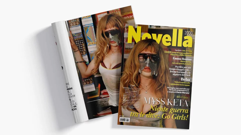 Copertina nuovo numero Novella 2000 con M¥SS KETA protagonista