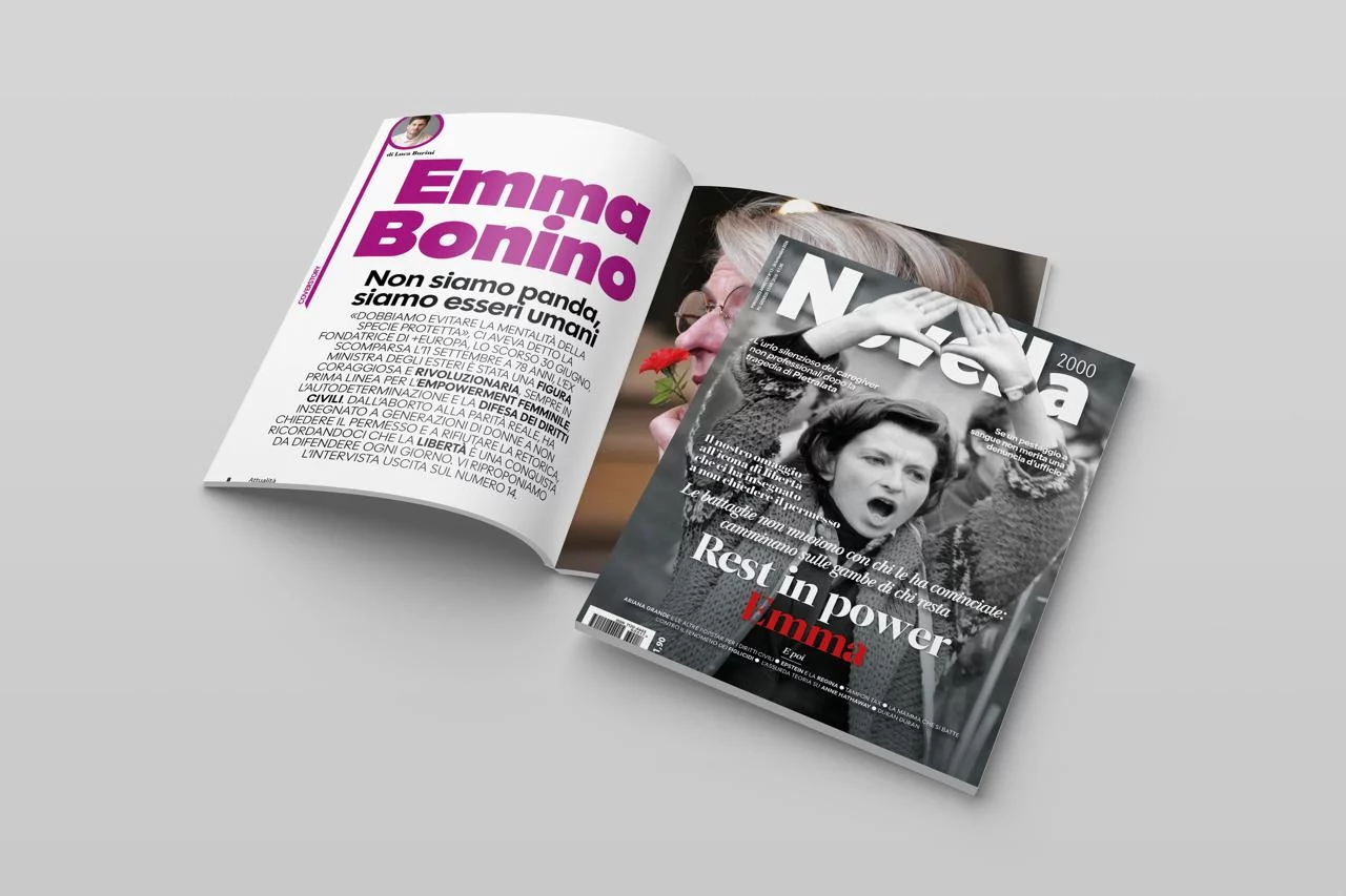 emma bonino in copertina la storia del numero che trovate in edicola da Novella2000.it emma bonino in copertina la storia del numero che trovate in edicola